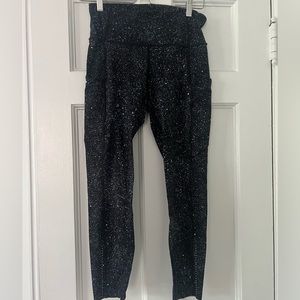 Lululemon fast and free 25 inch reflective leggings